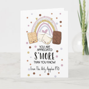 S’more Than You Know Freiwilligen Danksagung Karte