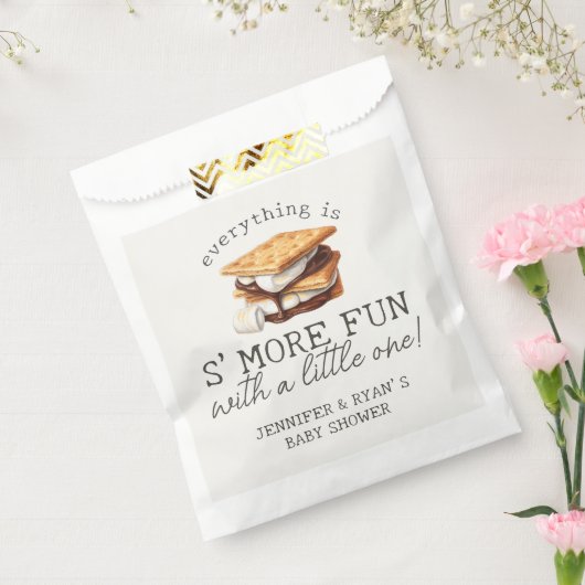 S’mores Fall Bonfire Outdoor Baby Shower Geschenktütchen (Versiegelt)