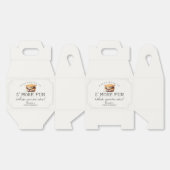 S’mores Fall Bonfire Outdoor First Birthday Geschenkschachtel (Ungeklappt)