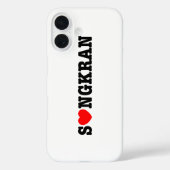 S ❤ NGKRAN ~ Herz (Liebe) Songkran Case-Mate iPhone Hülle (Rückseite)