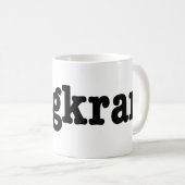 s ❤ ngkran ~ Herz (Liebe) Songkran Kaffeetasse (VorderseiteRechts)