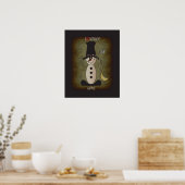 S"no"w Place like Zuhause | Christmas Poster (Küche)