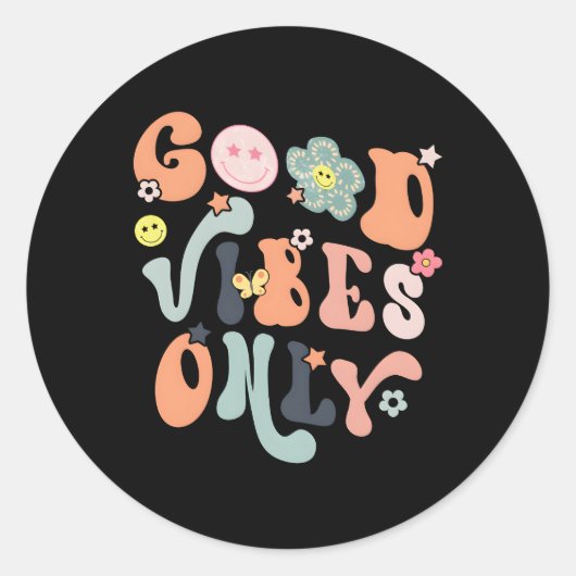 S Nur inspirierend Inspiriert Runder Aufkleber (Vorderseite)