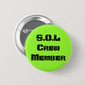 S.O.L Crew-Mitglied Button (Vorne & Hinten)