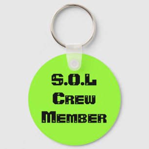 S.O.L Crew-Mitglied Schlüsselanhänger
