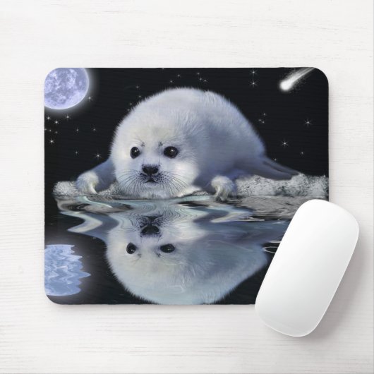 S.O.S. RETTE UNSERE HARP-SIEGEL MOUSEPAD (Mit Mouse)