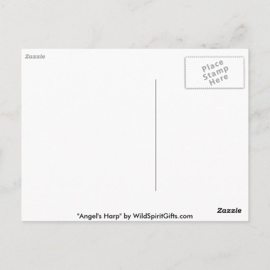 S.O.S. RETTE UNSERE HARP-SIEGEL Postkarten (Rückseite)