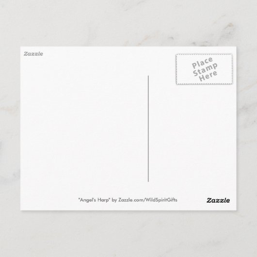 S.O.S. RETTE UNSERE HARP-SIEGEL Postkarten (Rückseite)