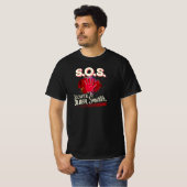S.O.S. Slower. Older. Smarter. T-Shirt (Vorne ganz)