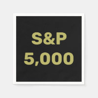 S&P 5.000 Level Stock Market Index Celebration