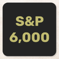 S&P 6.000 Level Stock Market Index Celebration
