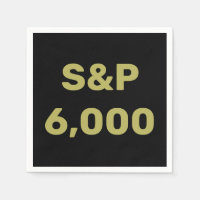 S&P 6.000 Level Stock Market Index Celebration