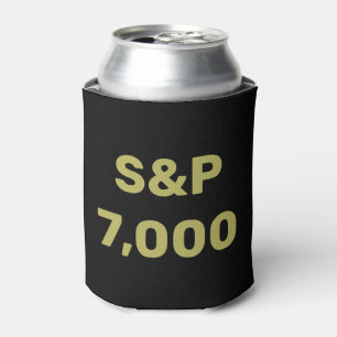S&P 7.000 Level Stock Market Index Celebration Dosenkühler