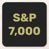 S&P 7.000 Level Stock Market Index Celebration