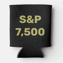 S&P 7,500 Level Stock Market Index Celebration Dosenkühler