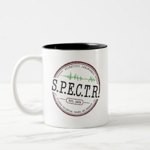 S.P.E.C.T.R. Logo Kaffeetasse Haunted Hearts