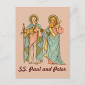 S. Paul and Peter, Apostles (RLS 13 & 14) Postcar Postkarte (Vorderseite)