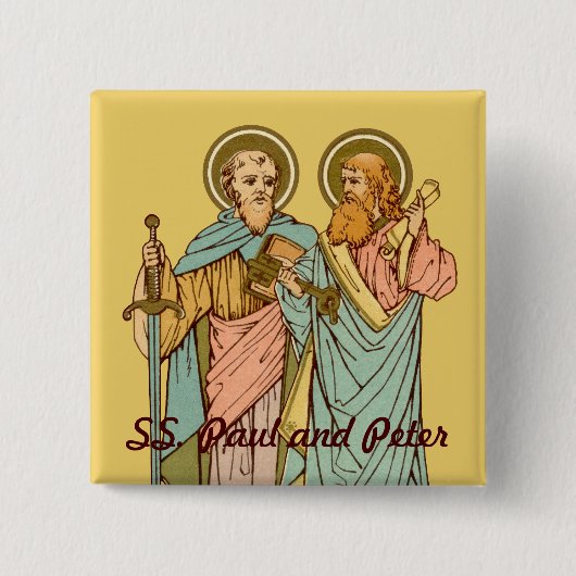 S. Paul und Peter, Apostel (RLS 13 & 14) Button (Vorderseite)