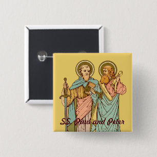 S. Paul und Peter, Apostel (RLS 13 & 14) Button