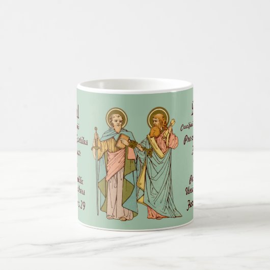 S. Paul und Peter, Apostel (RLS 13 & 14) Kaffeetasse (Mittel)