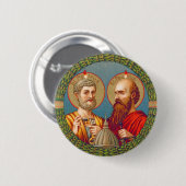 S. Peter und Paul, Apostel (JMAS 01) Button (Vorne & Hinten)