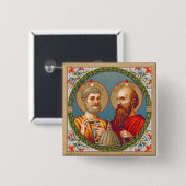 S. Peter und Paul, Apostel (JMAS 01) Button (Vorne & Hinten)