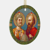 S. Peter und Paul, Apostel (JMAS 01) Keramik Ornament (Rechts)