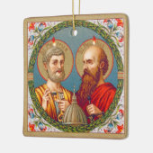 S. Peter und Paul, Apostel (JMAS 01) Keramikornament (Links)