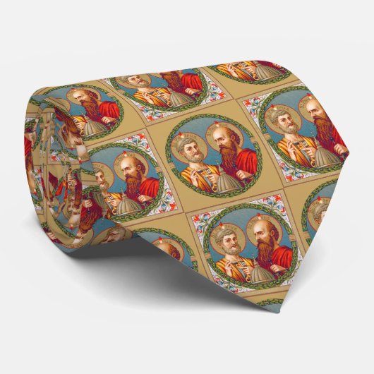 S. Peter und Paul, Apostel (JMAS 01) Krawatte (Gerollt)