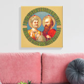 S. Peter und Paul, Apostel (JMAS 01) Leinwanddruck (Insitu (Wohnzimmer))