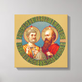 S. Peter und Paul, Apostel (JMAS 01) Leinwanddruck (Vorderseite)