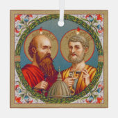 S. Peter und Paul, Apostel (JMAS 01) Ornament Aus Glas (Rückseite)