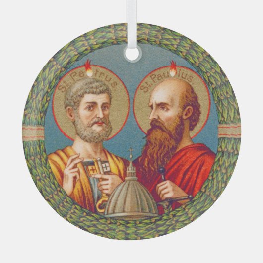 S. Peter und Paul, Apostel (JMAS 01) Ornament Aus Glas (Vorderseite)