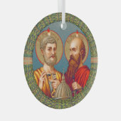 S. Peter und Paul, Apostel (JMAS 01) Ornament Aus Glas (Vorderseite Rechts)
