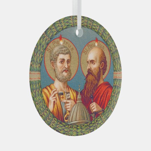 S. Peter und Paul, Apostel (JMAS 01) Ornament Aus Glas (Vorderseite Rechts)