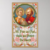 S. Peter und Paul, Apostel (JMAS 01) Poster (Vorne)