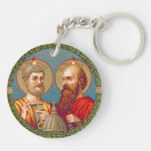 S. Peter und Paul, Apostel (JMAS 01) Schlüsselanhänger (Rückseite)