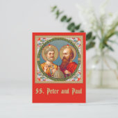 S. Peter und Paul, Apostles (JMAS 01) Postkarte (Stehend Vorderseite)