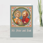 S. Peter und Paul (JMAS 01) Leere Grußkarte Karte (Vorderseite)
