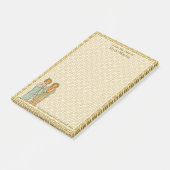 S. Philip & James (RLS 15, Style 2) 4"x6" Post-it Klebezettel (angewinkelt)