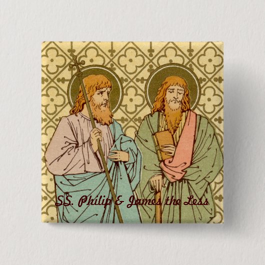 S. Philip & James the Less (RLS 15) Button (Vorderseite)