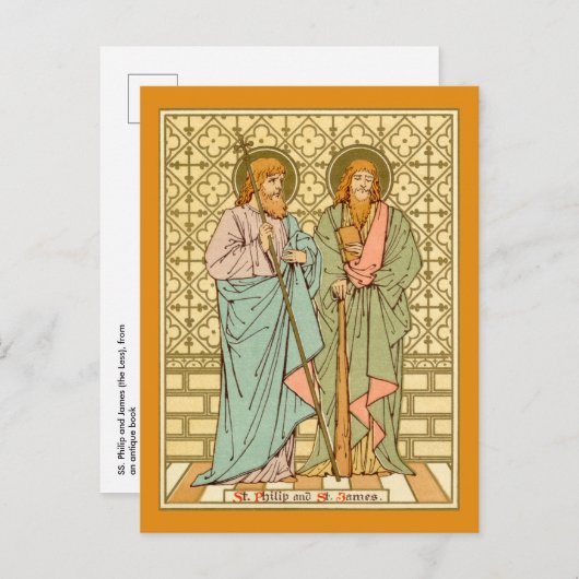 S. Philip & James the Less (RLS 15) Postkarte (Vorne/Hinten)