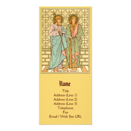 S. Philip & James the Less (RLS 15) Rack Card 1 Werbekarte (Vorne)