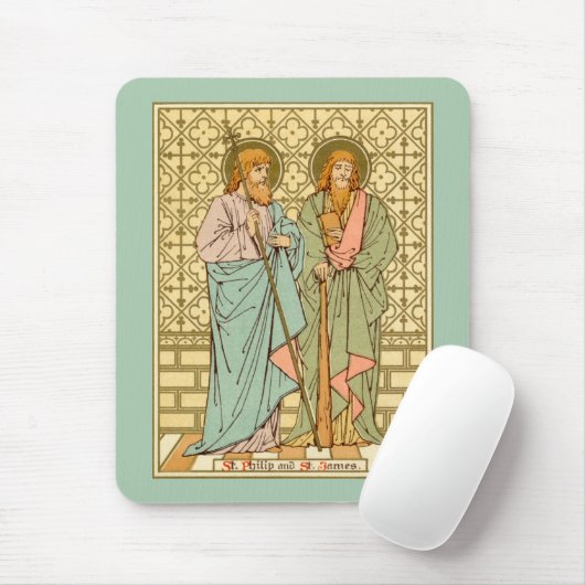 S. Philip & James the Less (RLS 15, Style 1) Mousepad (Mit Mouse)