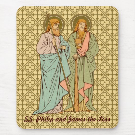 S. Philip & James the Less (RLS 15, Style 2) Mousepad (Vorne)