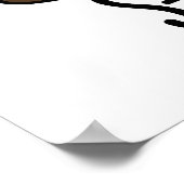 S-poo-ky Funny Ghost Kack Pun Poster (Ecke)