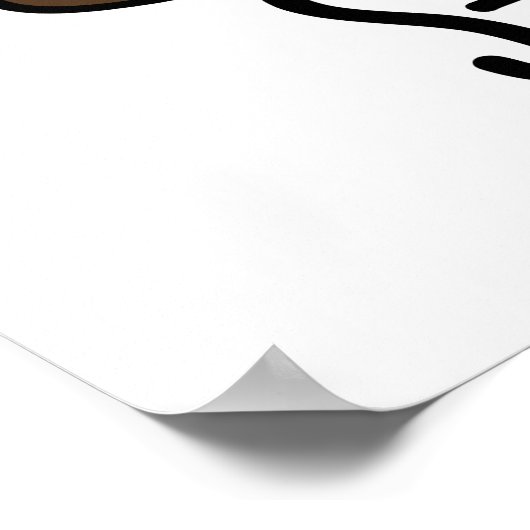 S-poo-ky Funny Ghost Kack Pun Poster (Ecke)