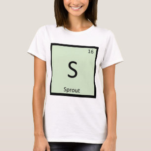 S - Prout Pflanzenchemie Periodische Tabelle T-Shirt