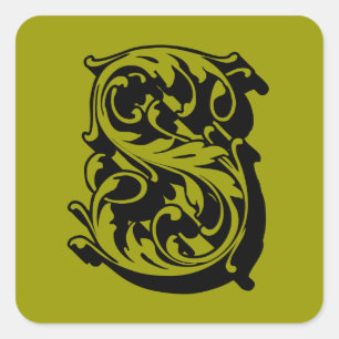 S QUADRATISCHER AUFKLEBER