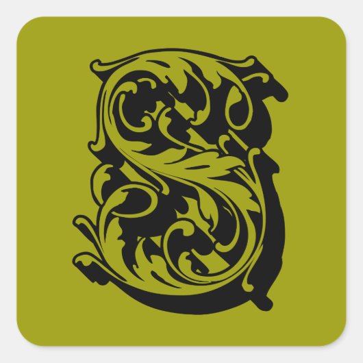 S QUADRATISCHER AUFKLEBER (Vorderseite)